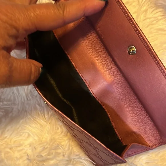 Gucci Ophidia Pink Leather Wallet